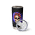 Warning Kinda Crazy Messy Bun Skull Tumbler Cup