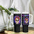 Warning Kinda Crazy Messy Bun Skull Tumbler With Handle - Wonder Print Shop