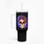 Warning Kinda Crazy Messy Bun Skull Tumbler With Handle - Wonder Print Shop