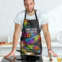 100% Human Apron Born to Be Authentic