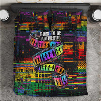 100% Human Bedding Set Born to Be Authentic