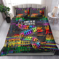 100% Human Bedding Set Born to Be Authentic