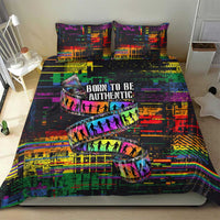 100% Human Bedding Set Born to Be Authentic