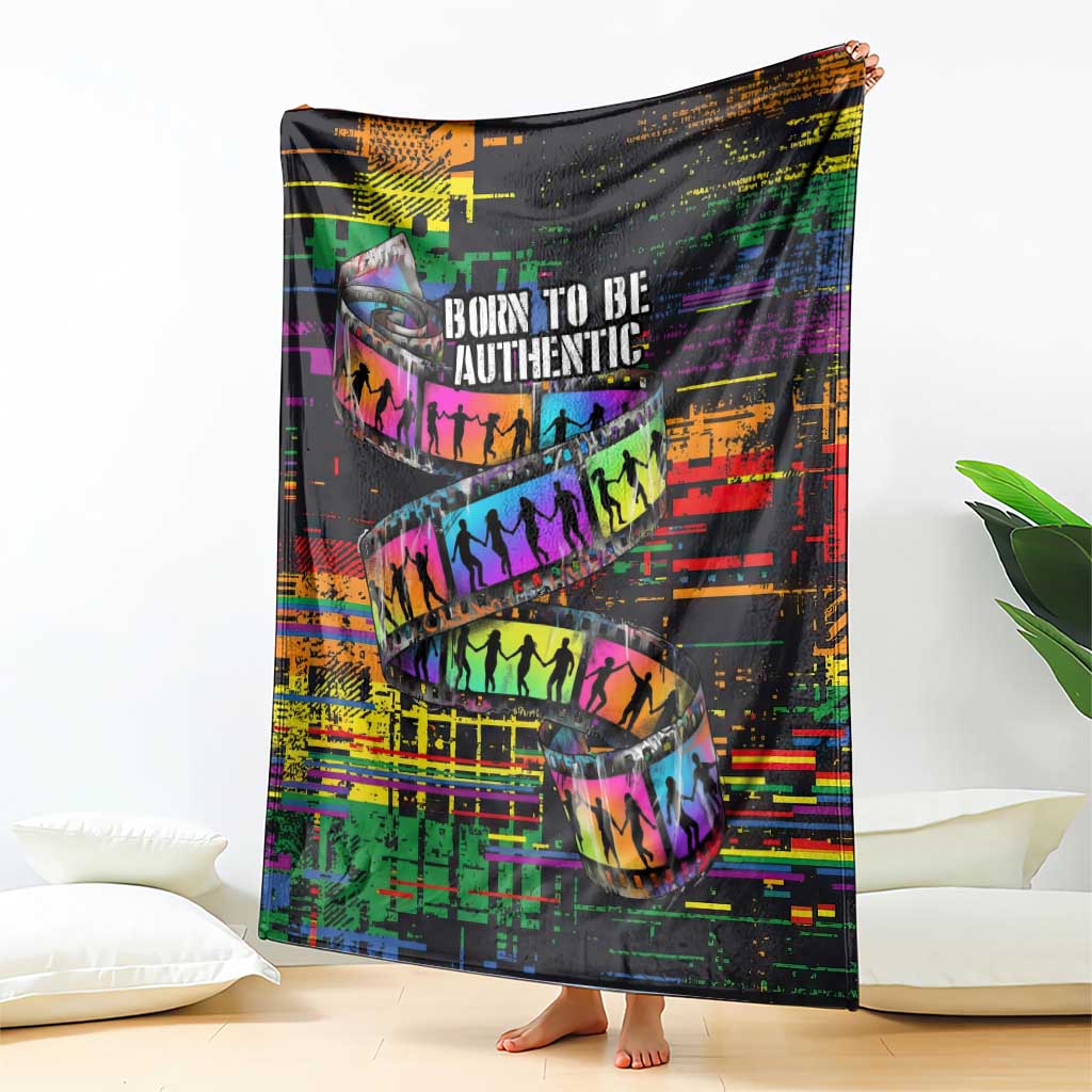 100% Human Blanket Born to Be Authentic