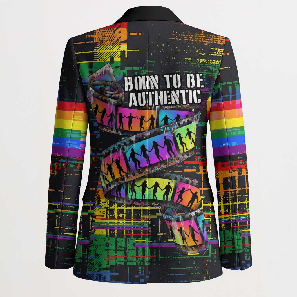 100% Human Blazer Born to Be Authentic