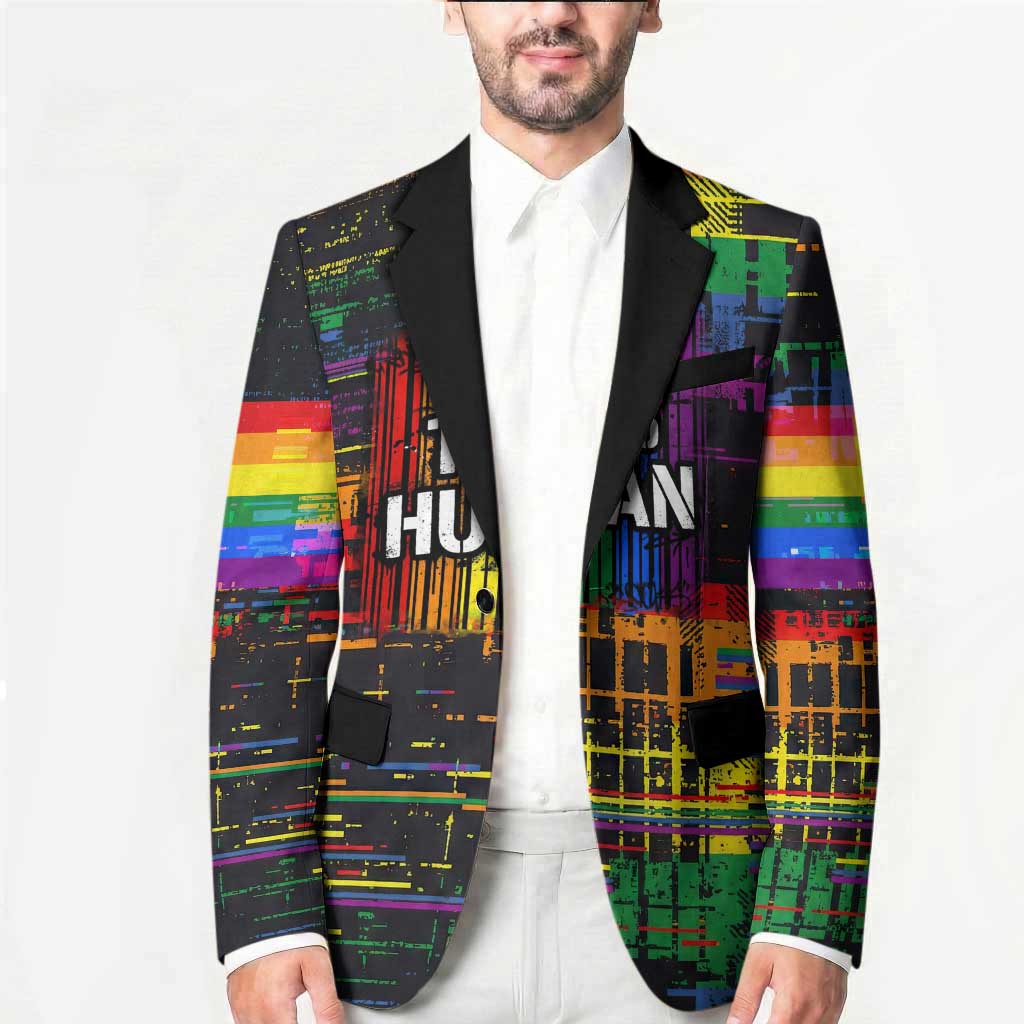 100% Human Blazer Born to Be Authentic