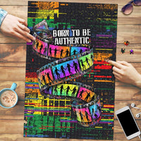 100% Human Puzzle Born to Be Authentic