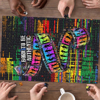 100% Human Puzzle Born to Be Authentic