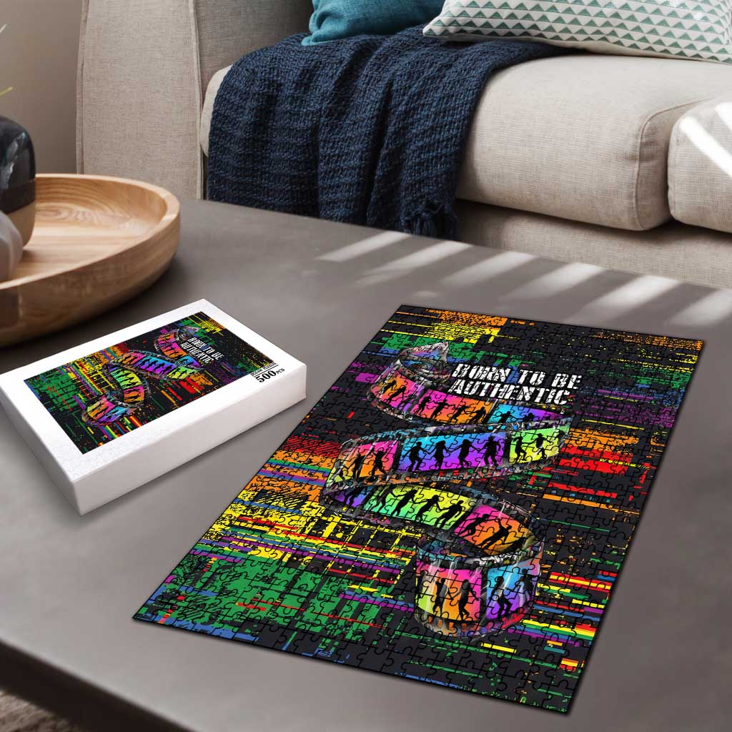 100% Human Puzzle Born to Be Authentic