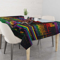 100% Human Tablecloth Born to Be Authentic