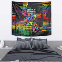 100% Human Tapestry Born to Be Authentic