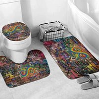 Pride Graffiti Wall Bathroom Set Speak Your Truth, Embrace Your Color