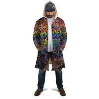 Pride Graffiti Wall Cloak Speak Your Truth, Embrace Your Color