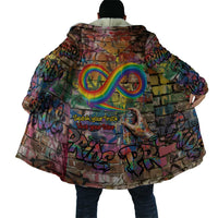 Pride Graffiti Wall Cloak Speak Your Truth, Embrace Your Color