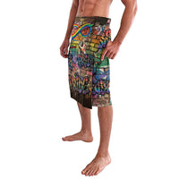 Pride Graffiti Wall Lavalava Speak Your Truth, Embrace Your Color