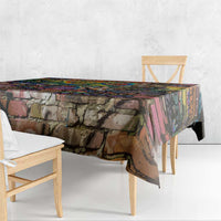 Pride Graffiti Wall Tablecloth Speak Your Truth, Embrace Your Color