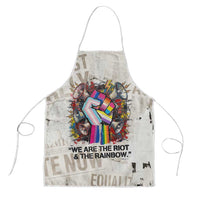 Loud & Proud Apron Riot and the Rainbow Protest Art