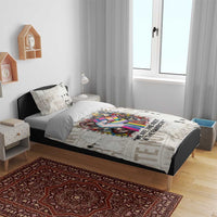Loud & Proud Bedding Set Riot and the Rainbow Protest Art