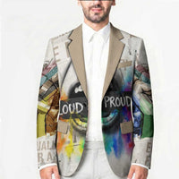 Loud & Proud Blazer Riot and the Rainbow Protest Art