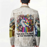 Loud & Proud Blazer Riot and the Rainbow Protest Art