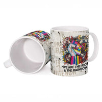 Loud & Proud Ceramic Mug Riot and the Rainbow Protest Art