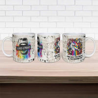 Loud & Proud Ceramic Mug Riot and the Rainbow Protest Art