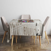 Loud & Proud Tablecloth Riot and the Rainbow Protest Art