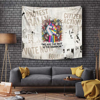 Loud & Proud Tapestry Riot and the Rainbow Protest Art