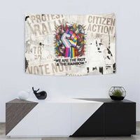 Loud & Proud Tapestry Riot and the Rainbow Protest Art