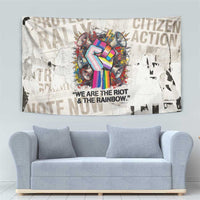 Loud & Proud Tapestry Riot and the Rainbow Protest Art