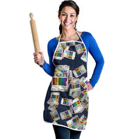 One Way Ticket Apron Your Journey, Your Path, No Wrong Turns