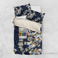 One Way Ticket Bedding Set Your Journey, Your Path, No Wrong Turns