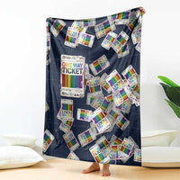 One Way Ticket Blanket Your Journey, Your Path, No Wrong Turns