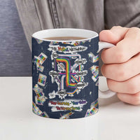 One Way Ticket Ceramic Mug Your Journey, Your Path, No Wrong Turns