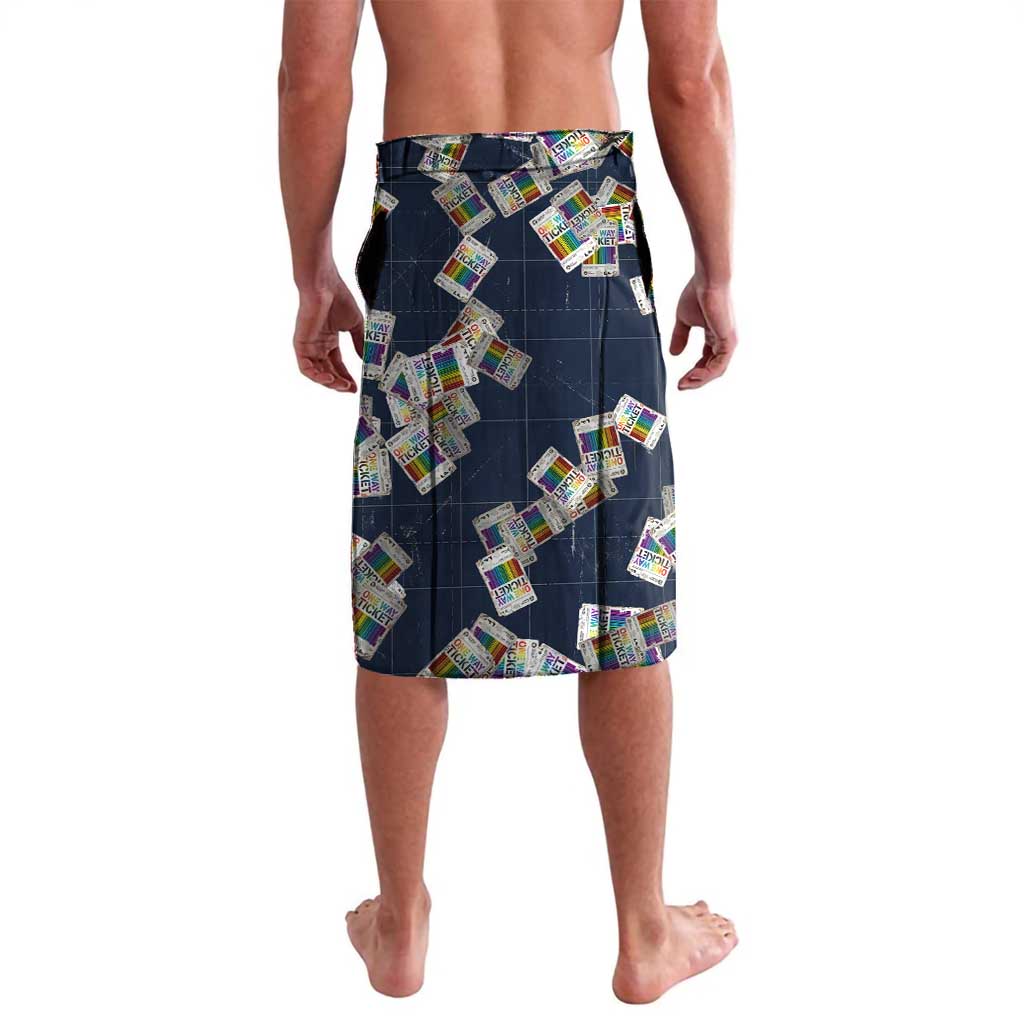 One Way Ticket Lavalava Your Journey, Your Path, No Wrong Turns