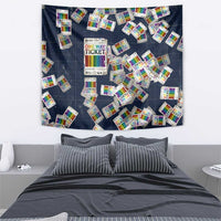 One Way Ticket Tapestry Your Journey, Your Path, No Wrong Turns