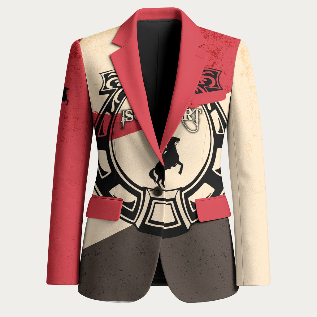 Isom Dart Legend Of The West Blazer Vintage Horseshoe Western