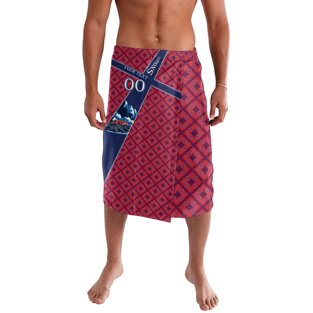 Personalized Norway Soccer Moose Champions Lavalava Football Nordic Heritage Mountain Art