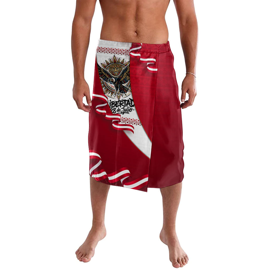 Somos Peru Independence Day Lavalava Inti Sun God Andean Condor Tribal