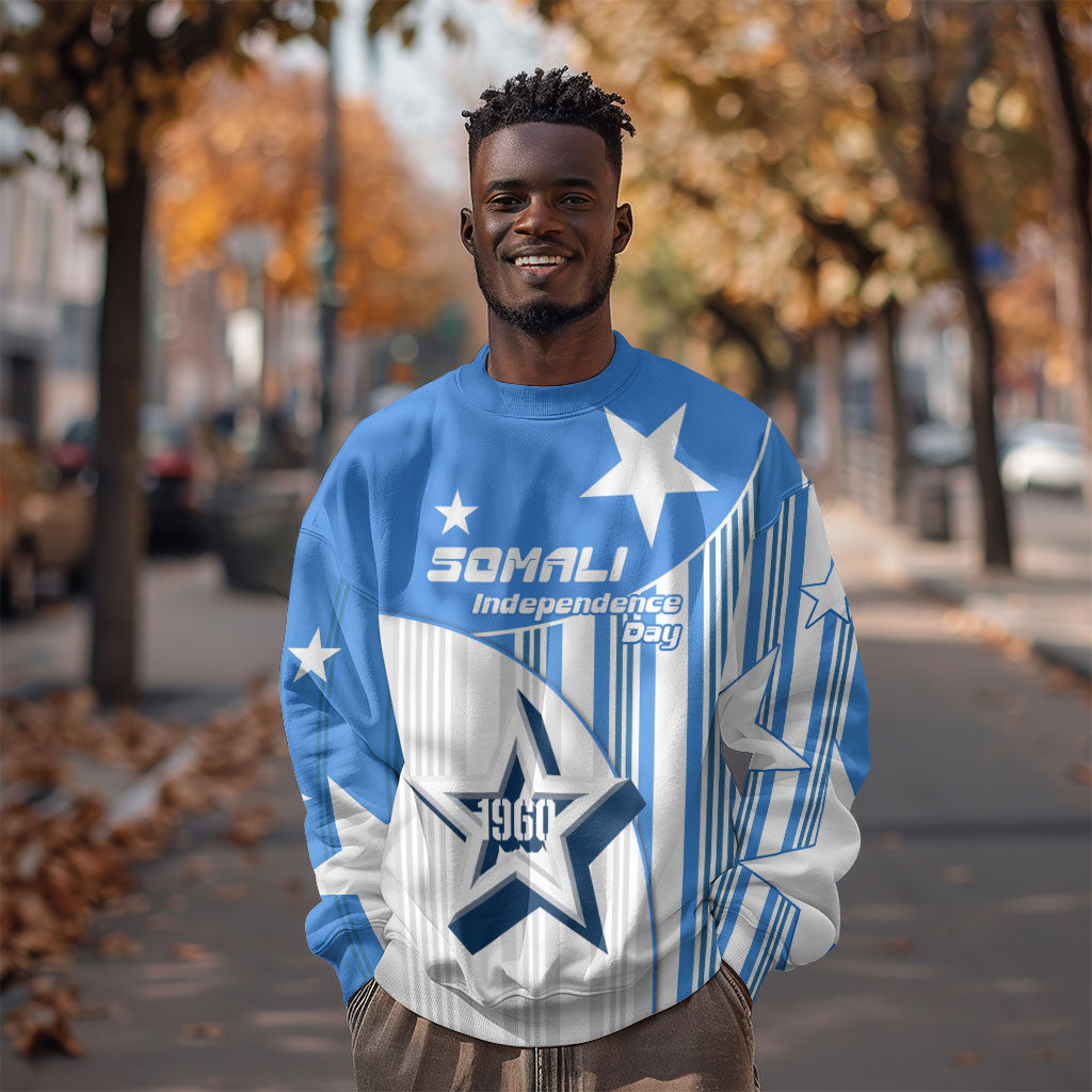 Somalia Independence Day 1960 Sweatshirt Somali Coat Of Arms Star - Land Of The Brave