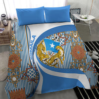 Somalia Freedom Independence Bedding Set Leopard Flag Power Fist