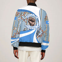 Somalia Freedom Independence Bomber Jacket Leopard Flag Power Fist