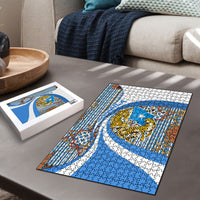 Somalia Freedom Independence Puzzle Leopard Flag Power Fist