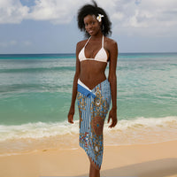Somalia Freedom Independence Sarong Leopard Flag Power Fist