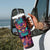 Colorful Fire Skull Tumbler With Handle I'm not rude i just have the balls to say what everyone else is Thingking