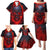 Horror Skull Family Matching Puletasi Dress and Hawaiian Shirt If Karma Doesn't Hit You Trust me I Will - Wonder Print Shop