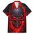 Horror Skull Hawaiian Shirt If Karma Doesn't Hit You Trust me I Will - Wonder Print Shop