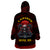 Skull Biker Wearable Blanket Hoodie Legend Never Die - Wonder Print Shop