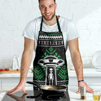 Alien Christmas Apron Xmas Holiday Patterns - Wonder Print Shop