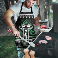 Alien Christmas Apron Xmas Holiday Patterns - Wonder Print Shop
